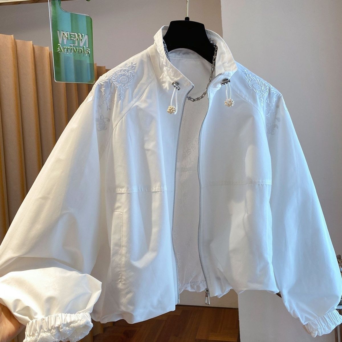 Crew Clothing Summer Jacket - Modna kurtka przeciwsłoneczna damska 2026 wiosna