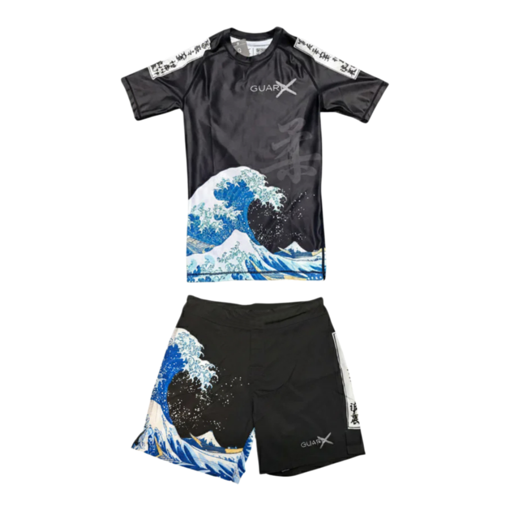 Summer Japanese Clothing - Japoński zestaw Ukiyo-e Ocean Wave Brazilian