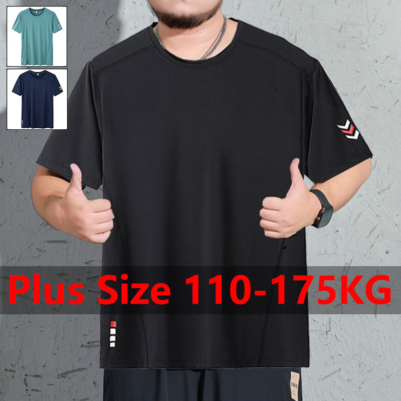 Summer Clothing Plus Size - Męska koszulka plus size 5XL 6XL