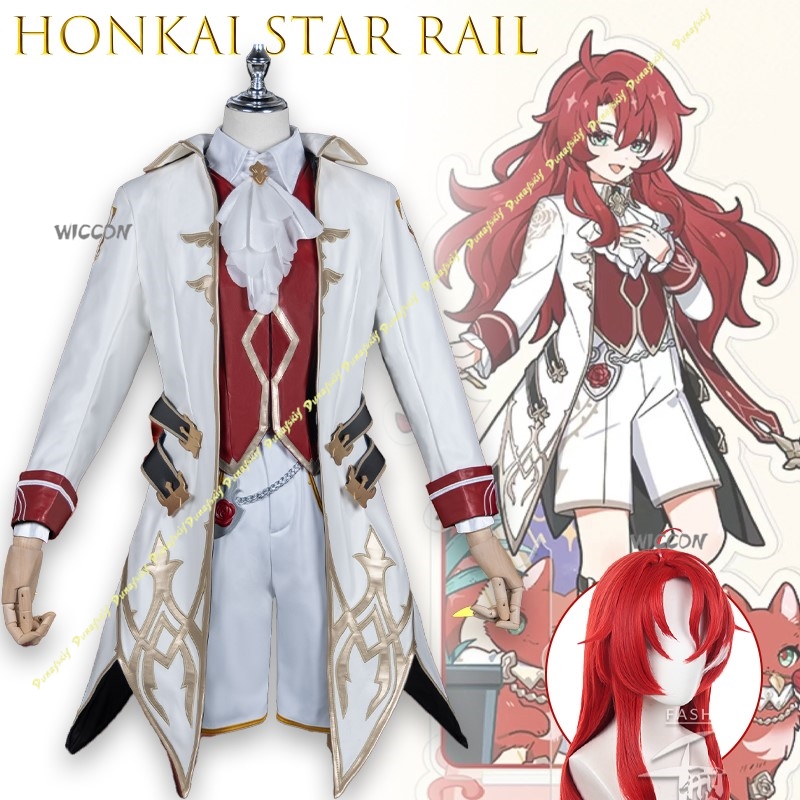 Romper Playsuit Women - Honkai Star Rail Argenti Mały Strój