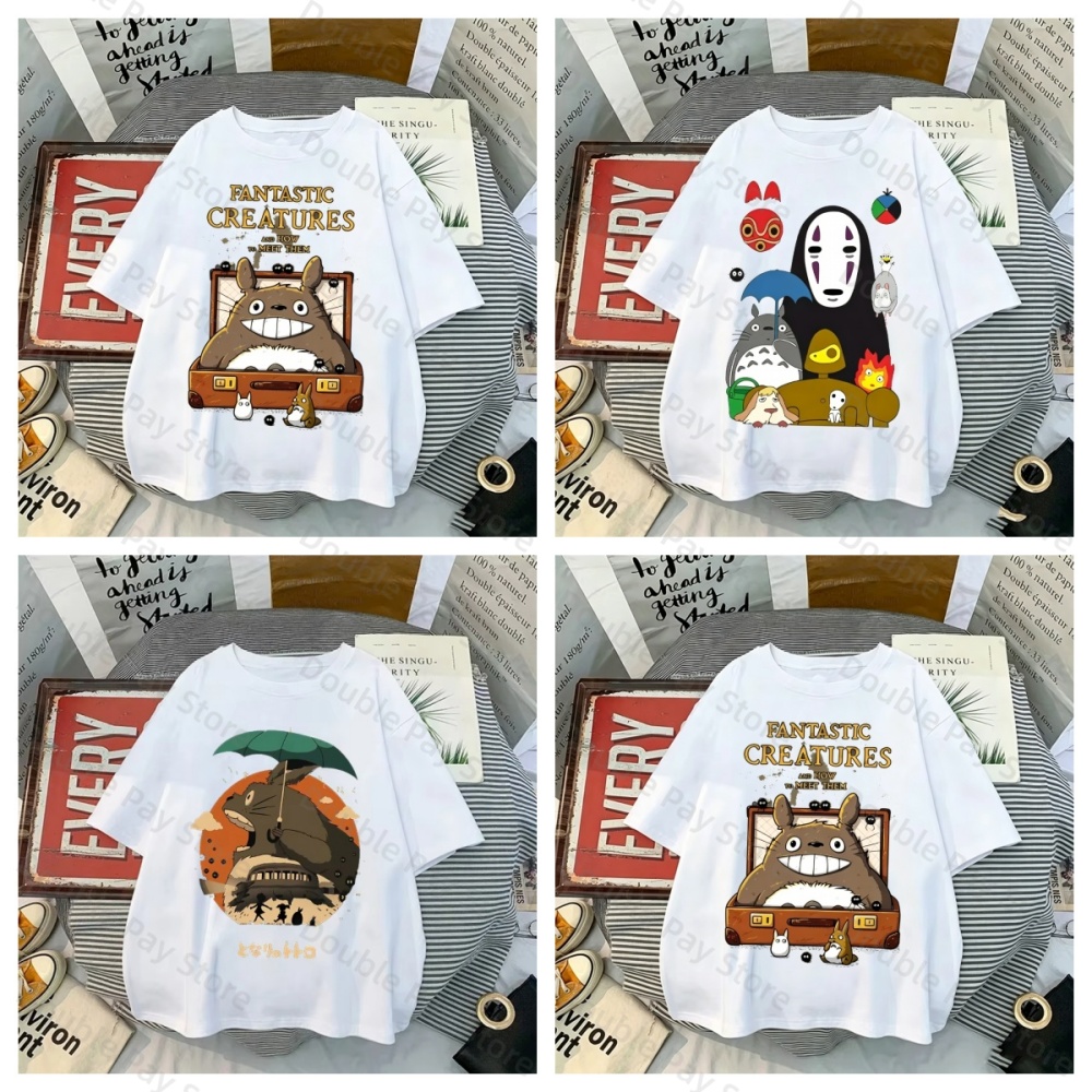 Summer Away Clothing - Koszulka Anime Totoro Spirited Away Unisex
