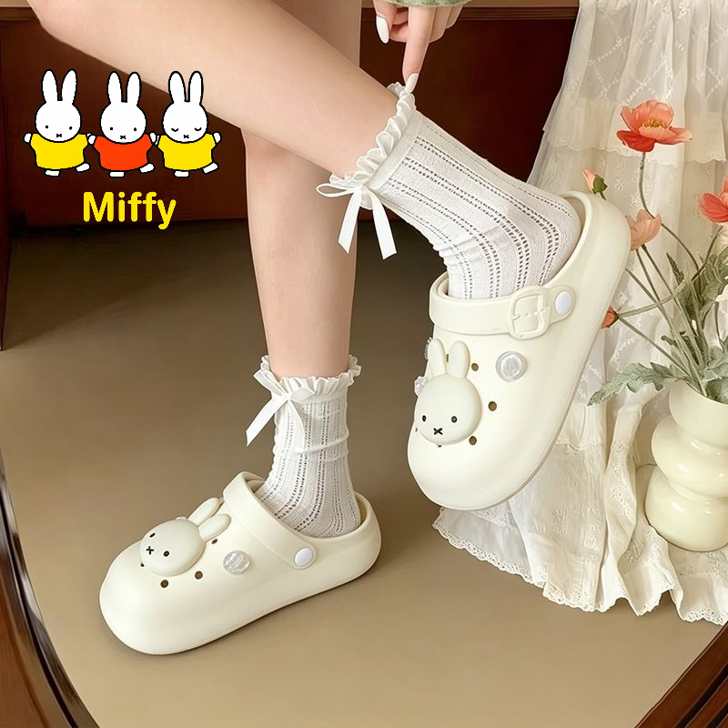 Summer Away Clothing - Urocze kapcie Miffy, słodkie kreskówkowe kapcie