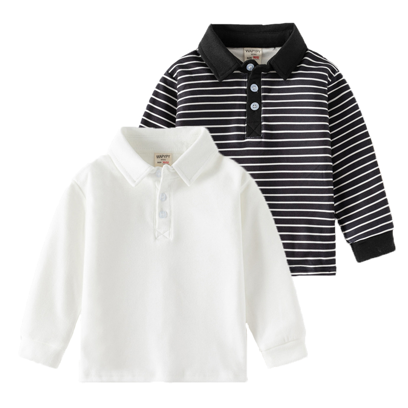 Summer Clothing Toddler - 2-6 Y Dziecięca koszulka POLO w