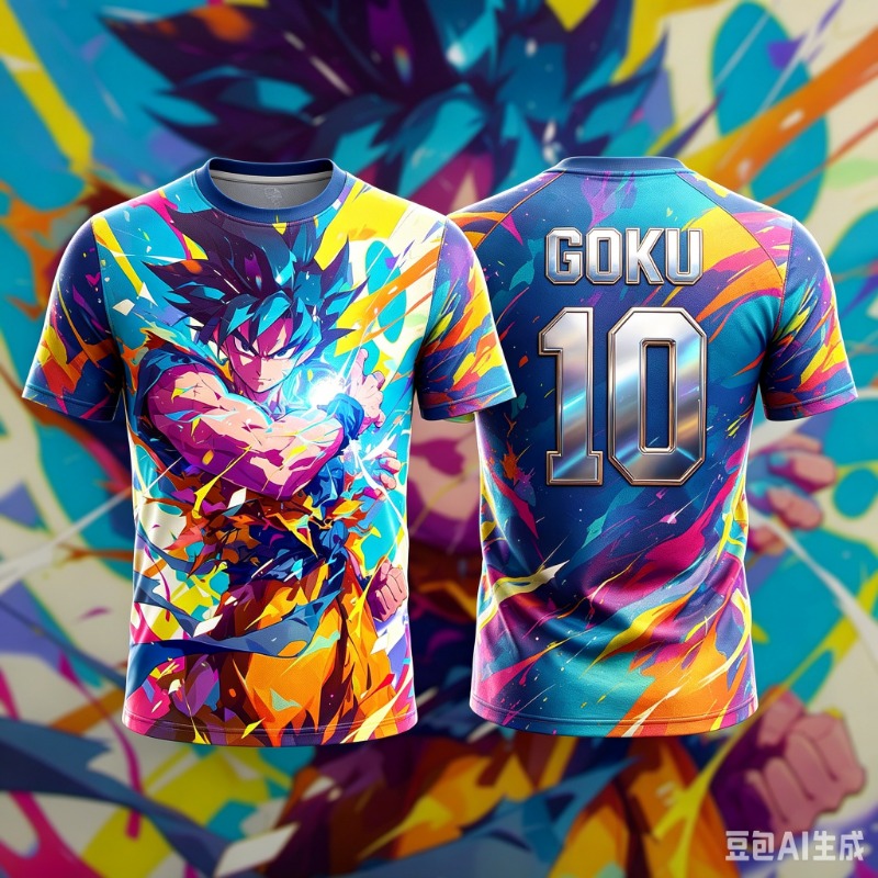 Summer Clothing Colors 2026 - Koszulka dziecięca unisex Dragon Ball 3D