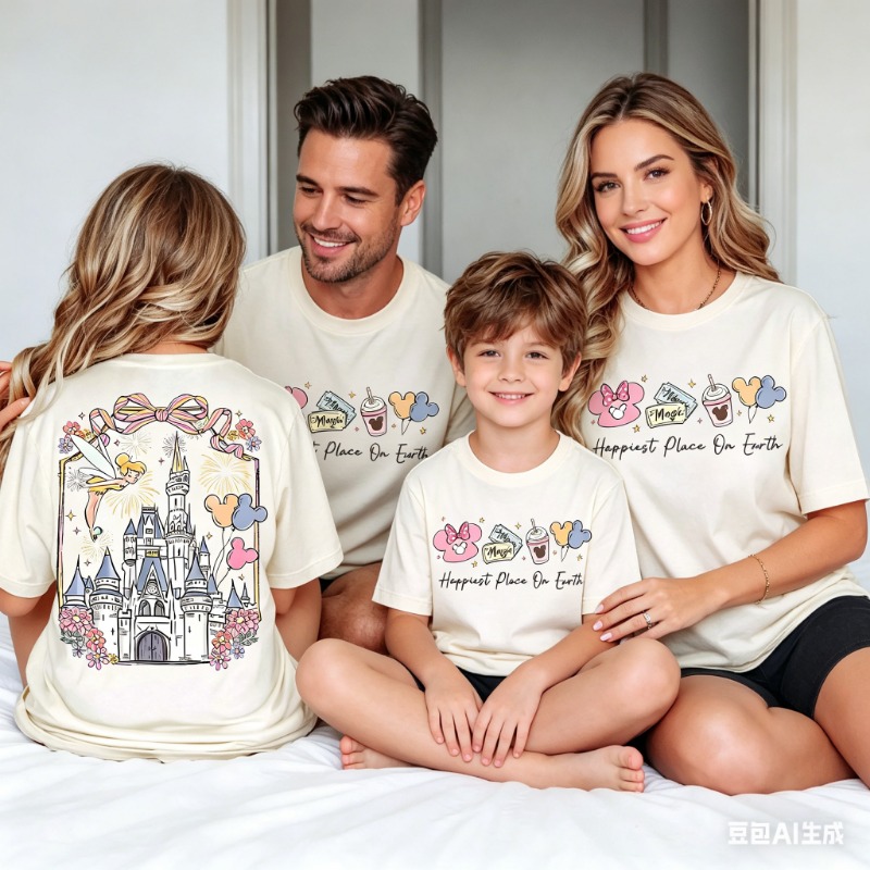 Summer Clothing Colors 2026 - Koszulka oversize Summer Castle 2026, wysoka