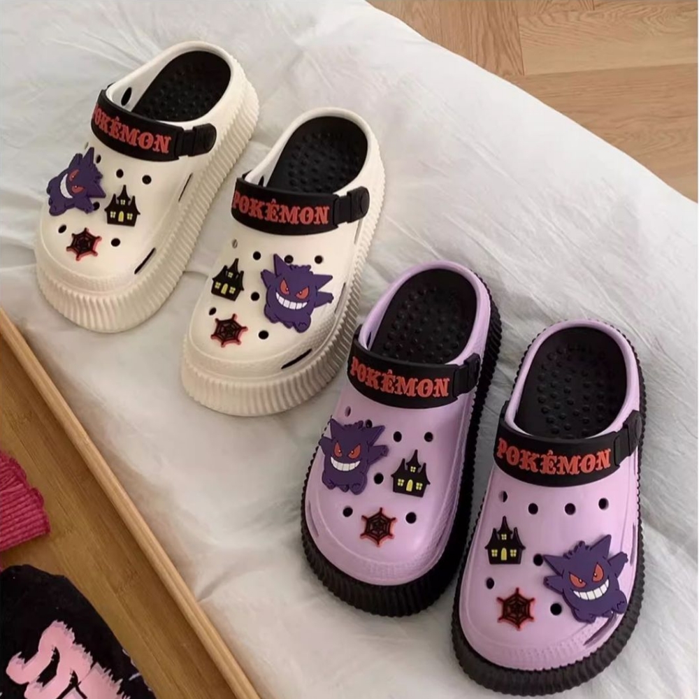 Summer Away Clothing - Klapki Pokemon Gengar Sylveon Anime Kreskówka