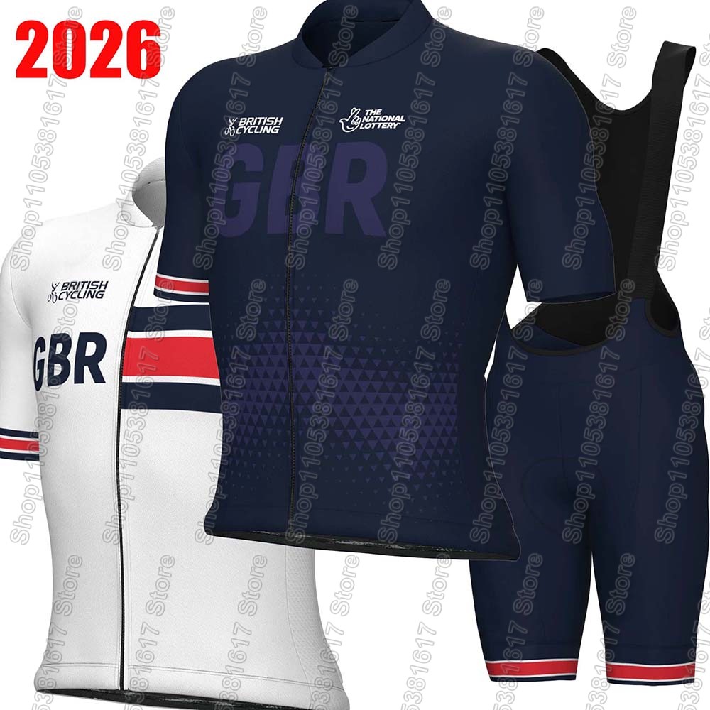 Summer Clothing Uk Men - Koszulka kolarska reprezentacji brytyjskiej GBR 2026,
