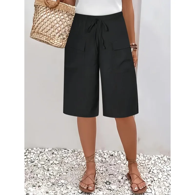 Damskie szorty plus size 1XL-5 – Summer Clothing Plus Size Women recenzja i cena