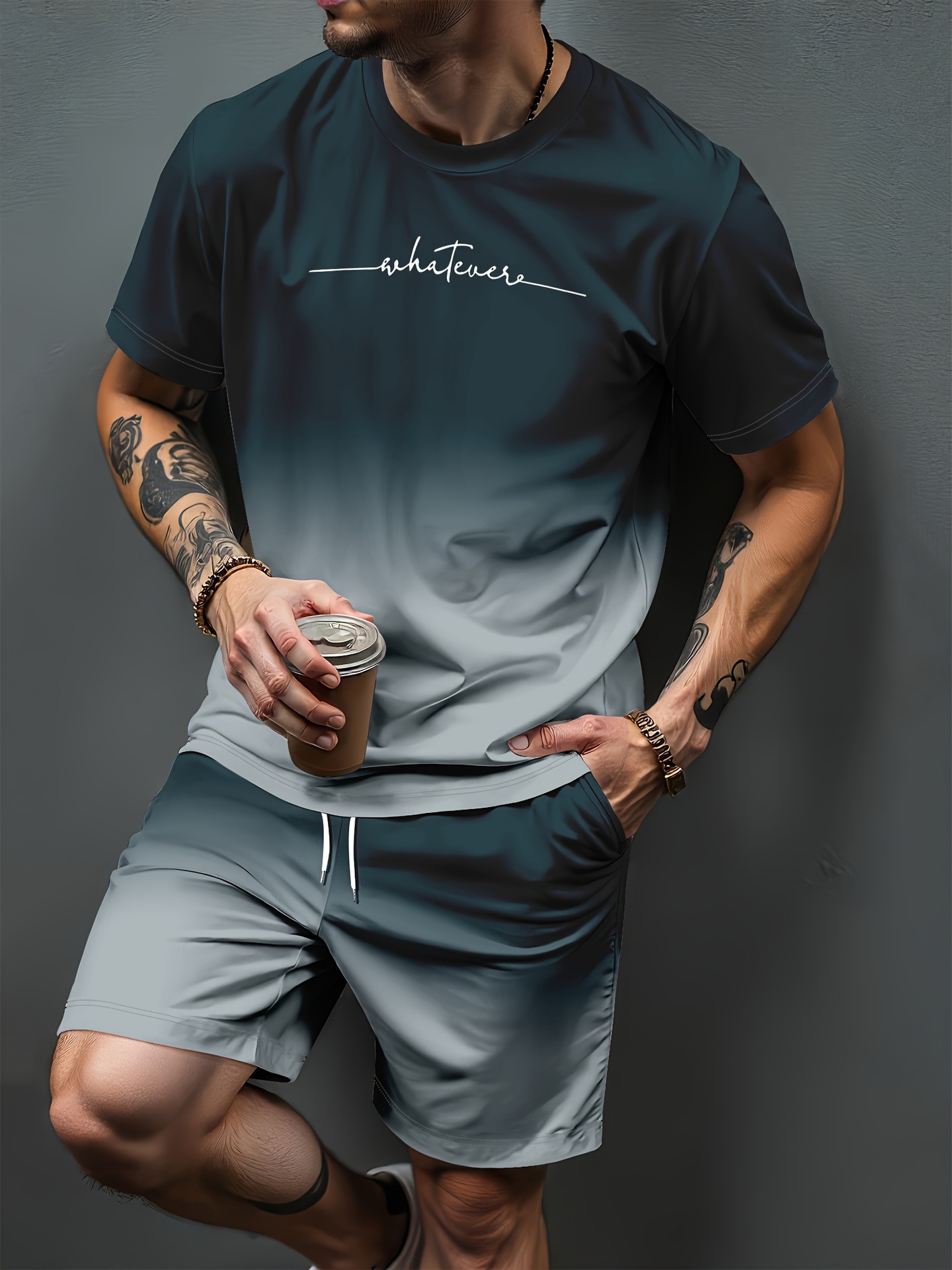Gradientowy wzór liter, druk 3 – Summer Clothing Petite recenzja i cena