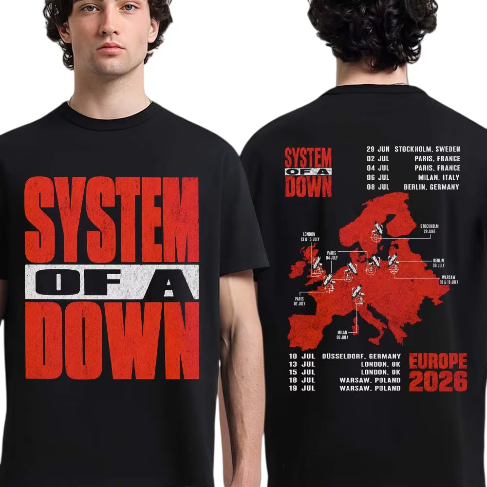 Koszulka System of A Down Tras – Summer Clothing Uk Men recenzja i cena