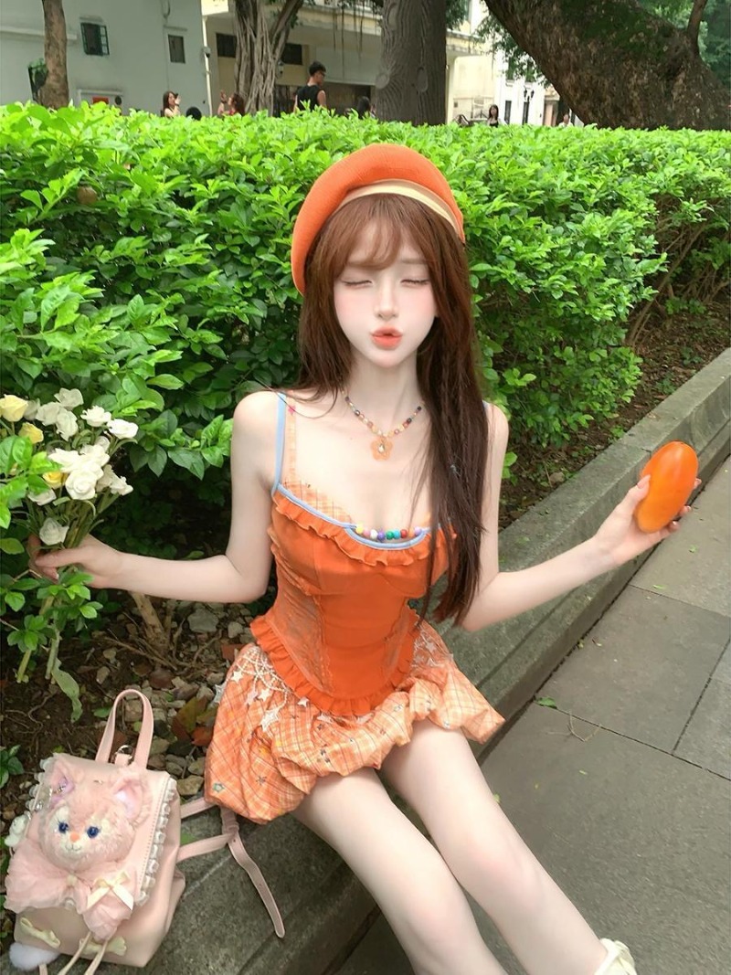 Letni Nowy Pomarańczowy Dopami – Summer Japanese Clothing recenzja i cena