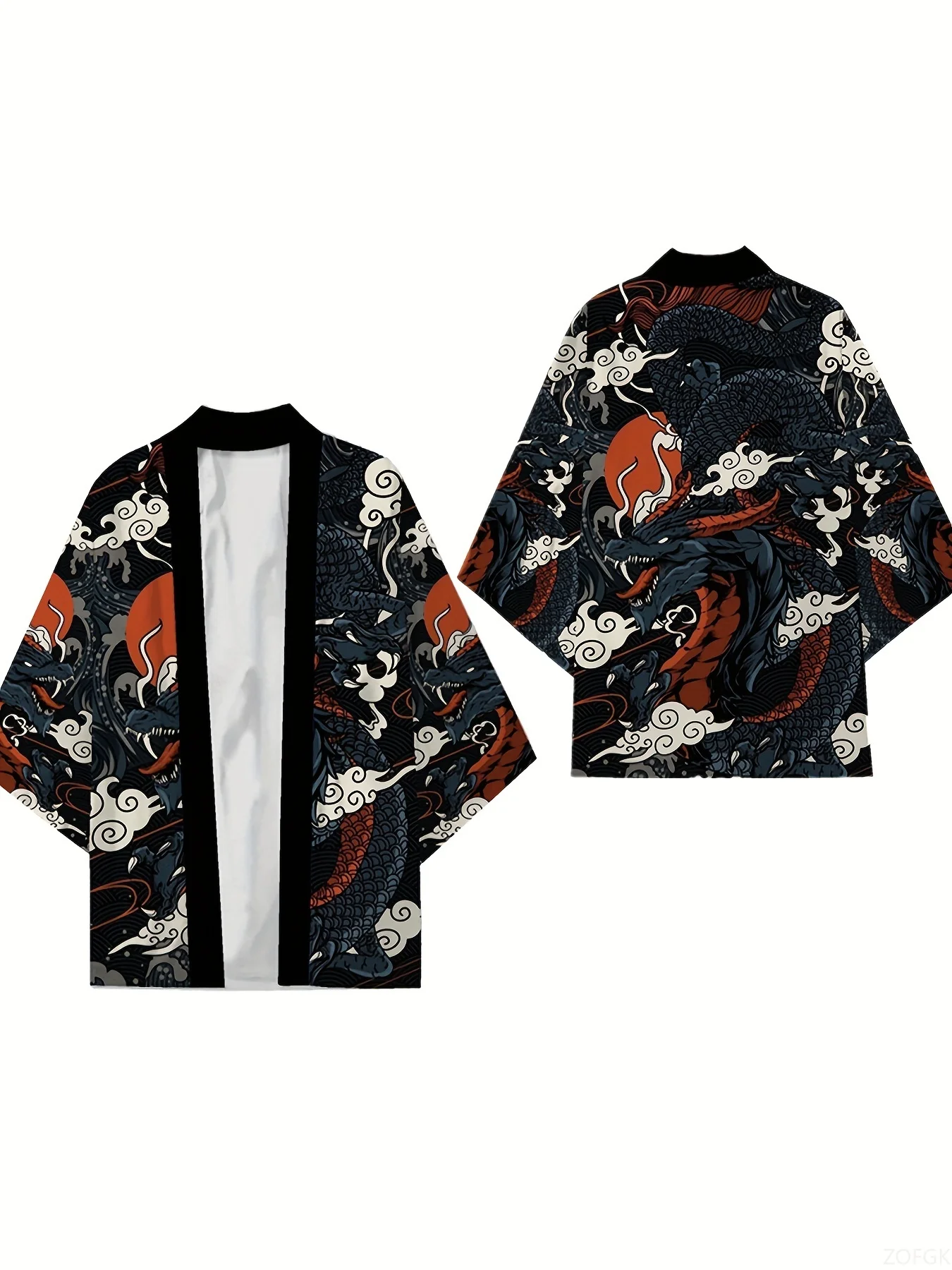 Kimono Unisex 3D Retro Długi N – Summer Japanese Clothing recenzja i cena