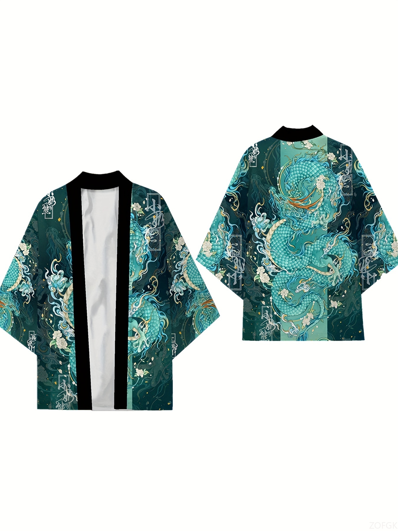 Kimono Unisex 3D Retro Długi N – Summer Japanese Clothing recenzja i cena