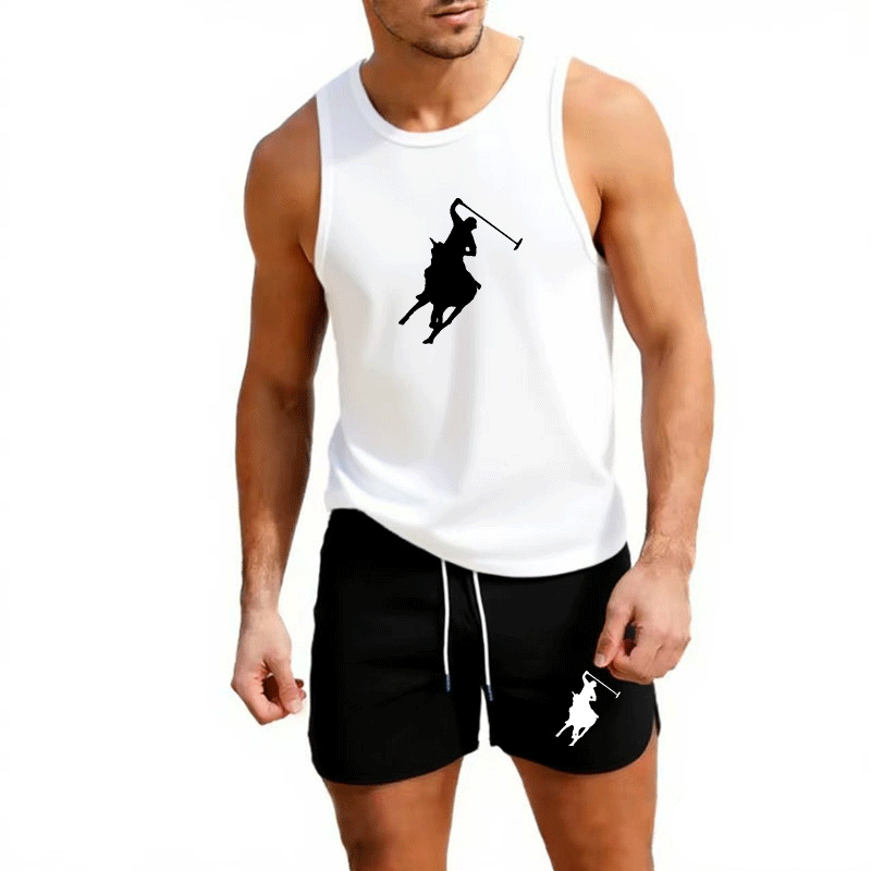 Męski letni zestaw: kamizelka  – Summer Clothing Mens recenzja i cena