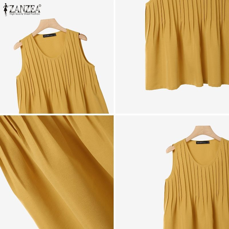 ZANZEA Plus Size 5XL Damska Bl – Summer Clothing Plus Size Women recenzja i cena