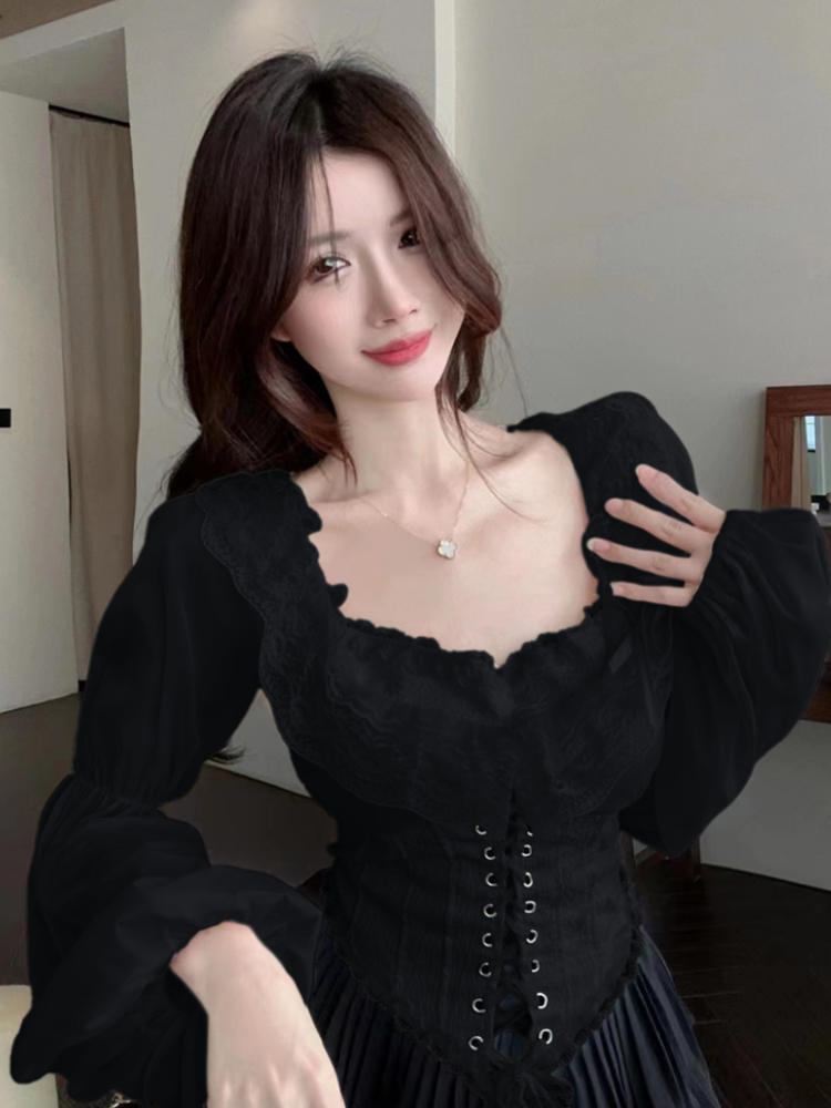 Solidna Bluzka Damska Wiązana  – Crop Blouse Linen recenzja i cena