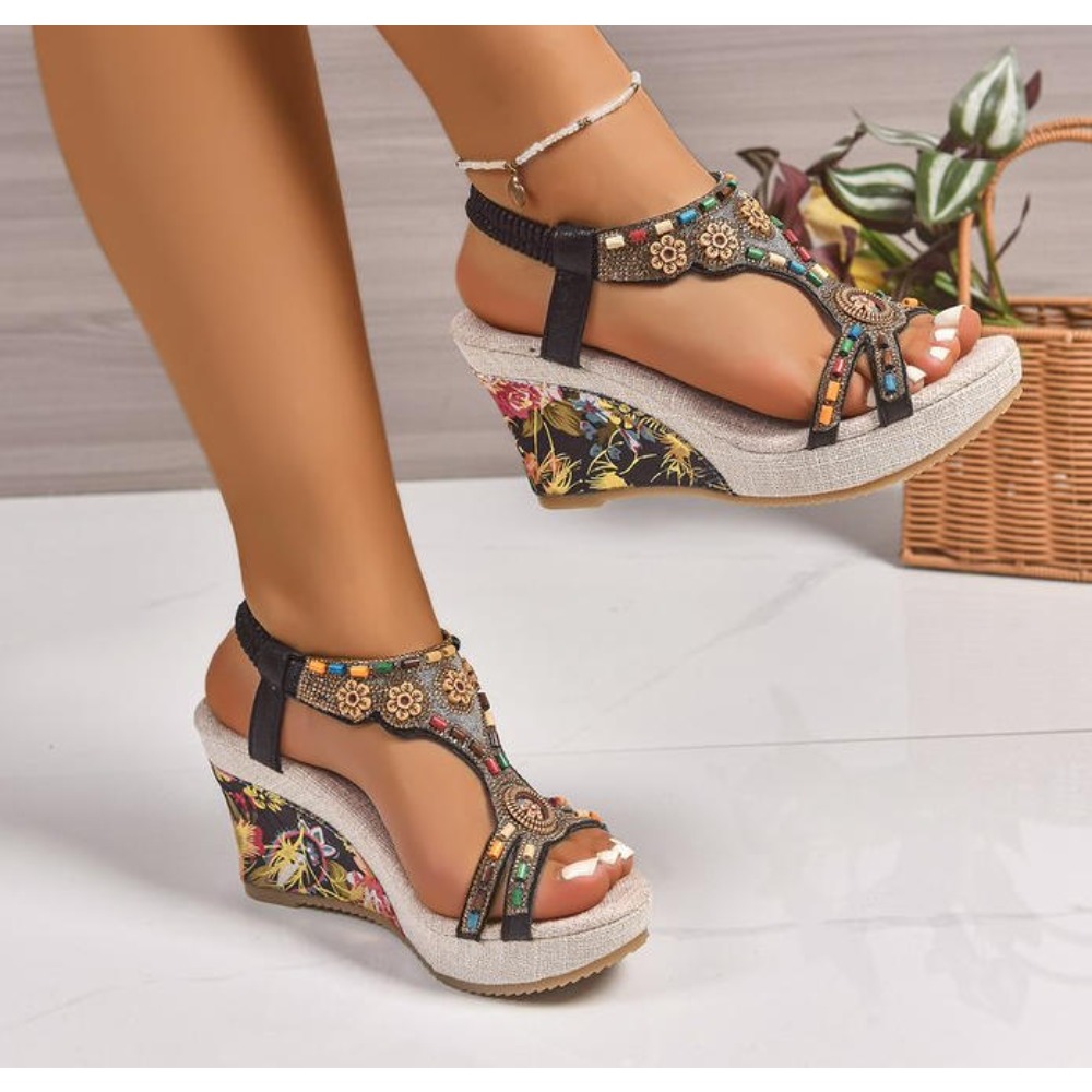 Damskie skórzane letnie sandał – Summer Clothing Plus Size Women recenzja i cena