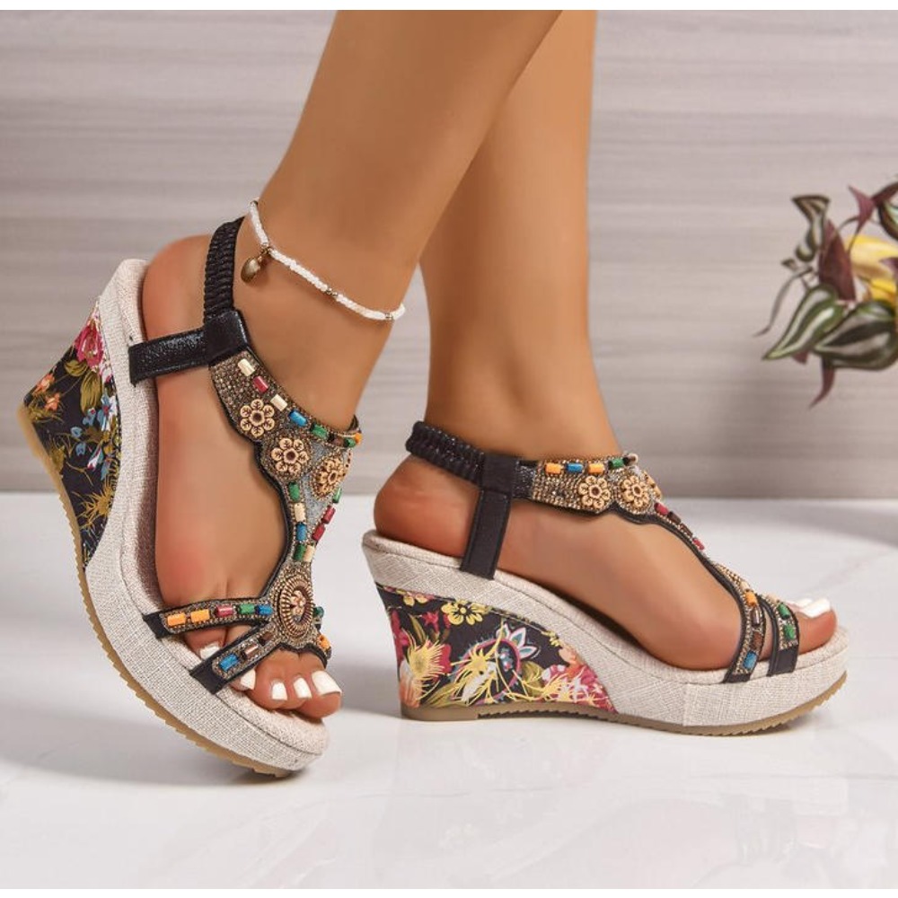 Damskie skórzane letnie sandał – Summer Clothing Plus Size Women recenzja i cena