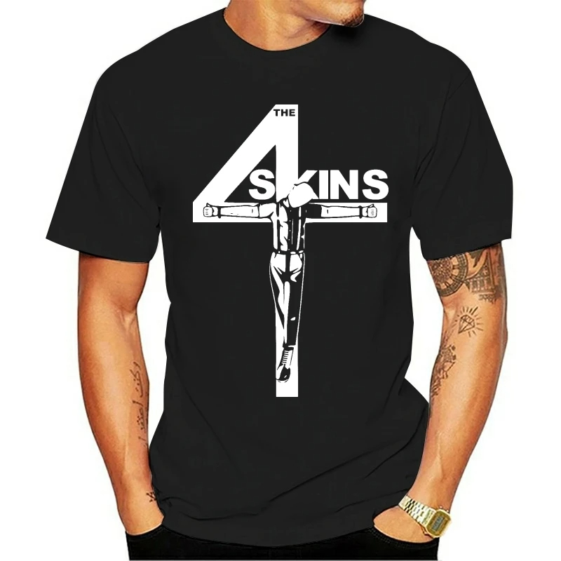 The 4 Skins Oi T Shirt Uk Punk – Summer Clothing Uk Men recenzja i cena