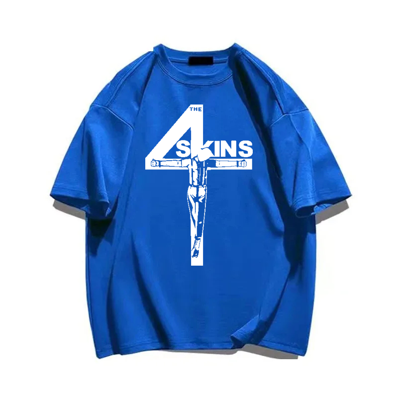 The 4 Skins Oi T Shirt Uk Punk – Summer Clothing Uk Men recenzja i cena