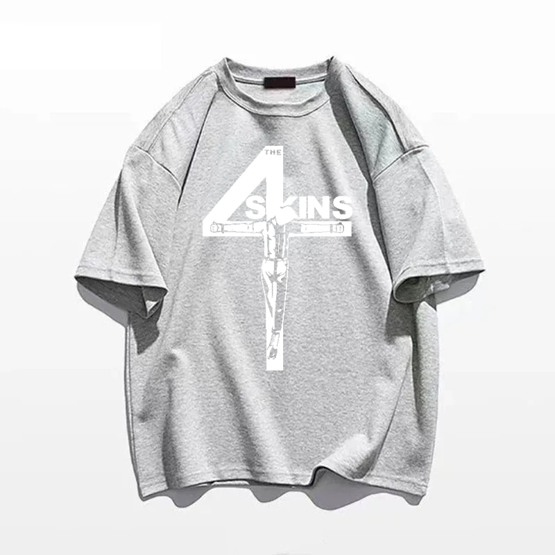 The 4 Skins Oi T Shirt Uk Punk – Summer Clothing Uk Men recenzja i cena