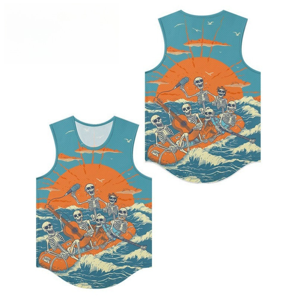 Męskie kamizelki z nadrukiem s – Summer Clothing Essentials Men recenzja i cena
