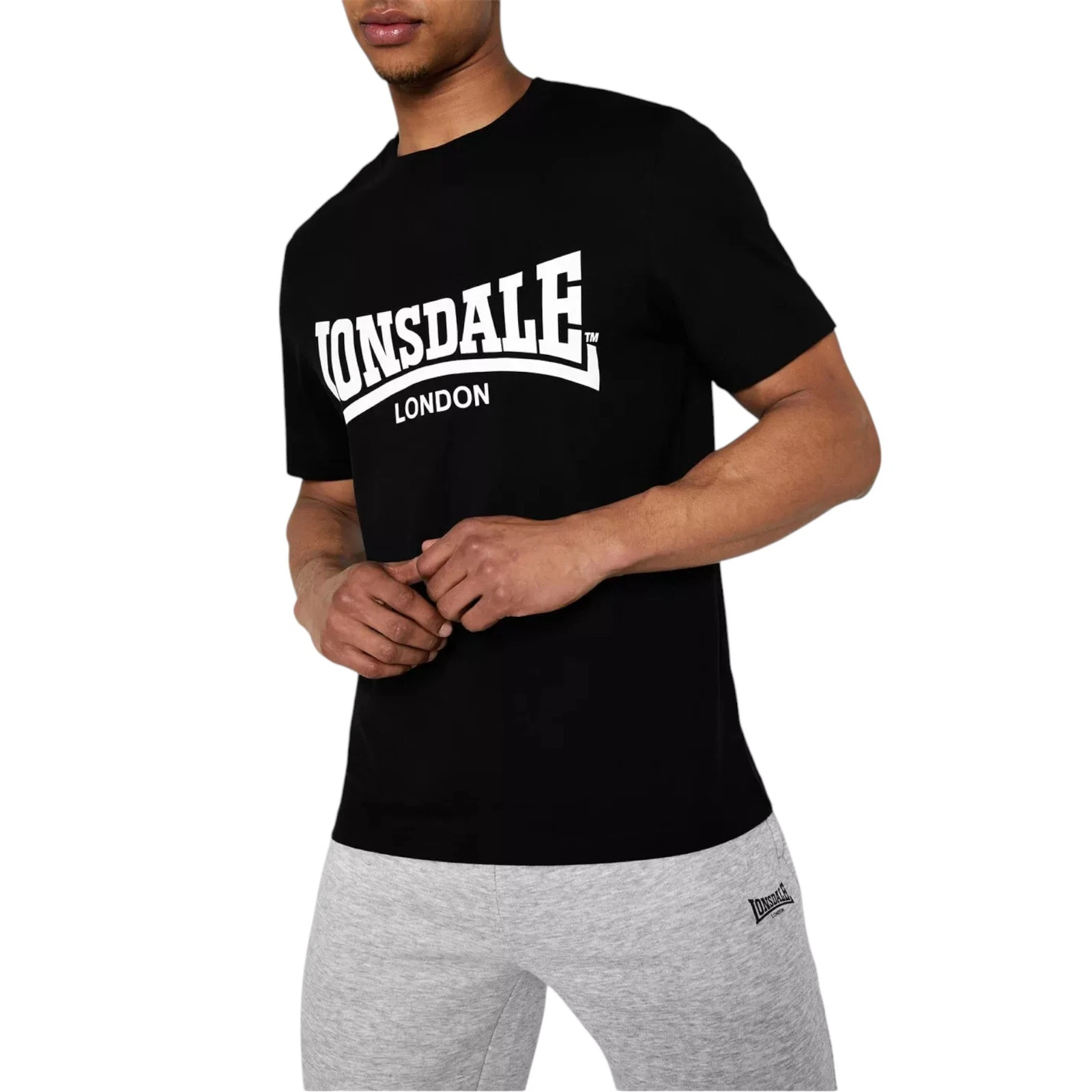 Lonsdale Męskie koszulki Essen – Summer Clothing Essentials Men recenzja i cena
