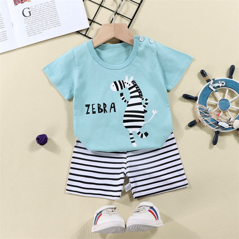 Bawełniane koszulki + spodenki – Summer Clothing Toddler recenzja i cena