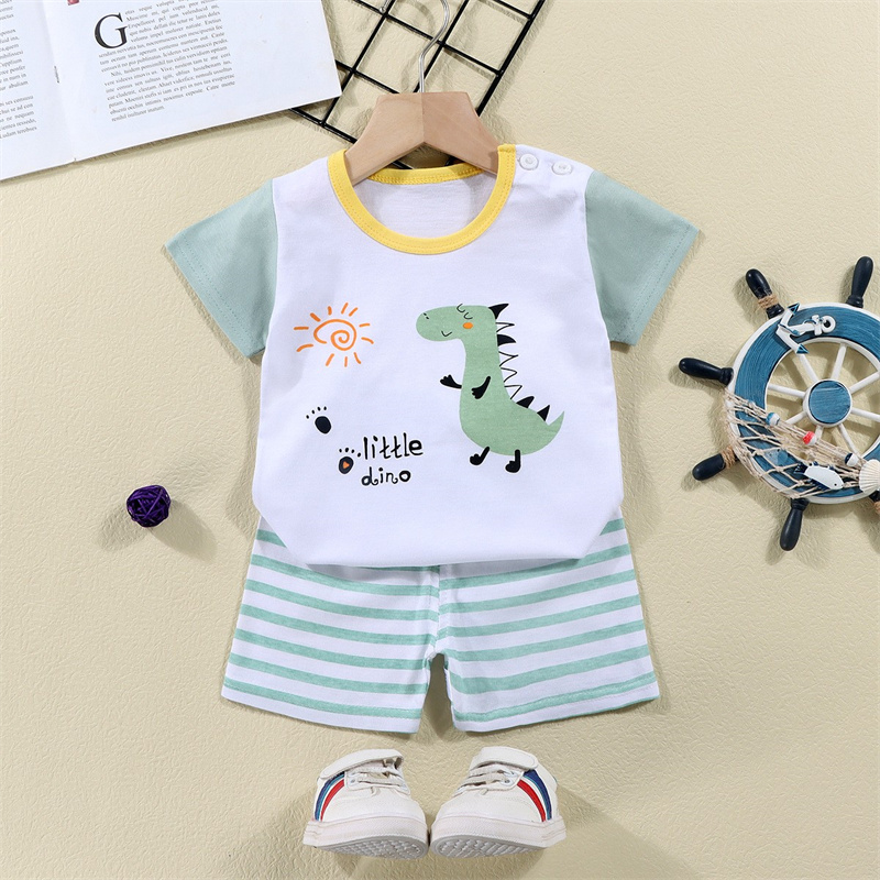 Bawełniane koszulki + spodenki – Summer Clothing Toddler recenzja i cena