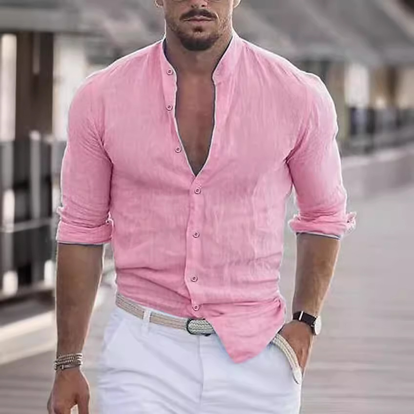 Koszula męska 2026 casual nowa – Summer Clothing Colors 2026 recenzja i cena