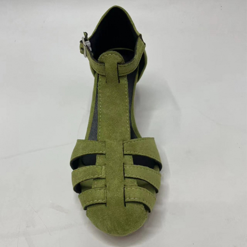 Damskie zielone zamszowe sanda – Summer Clothing Petite recenzja i cena