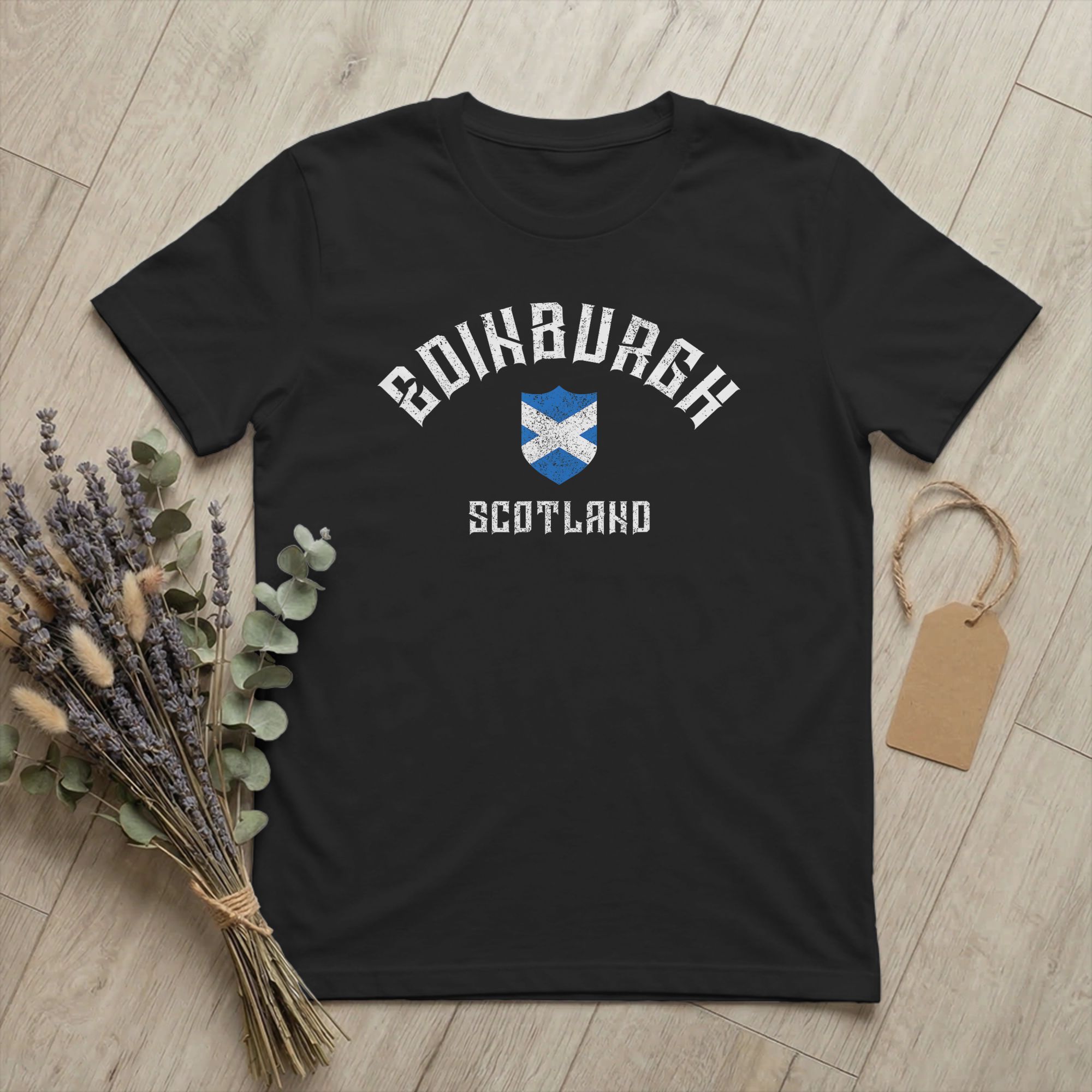 Koszulka Edinburgh Szkocja Wie – Summer Clothing Uk Men recenzja i cena