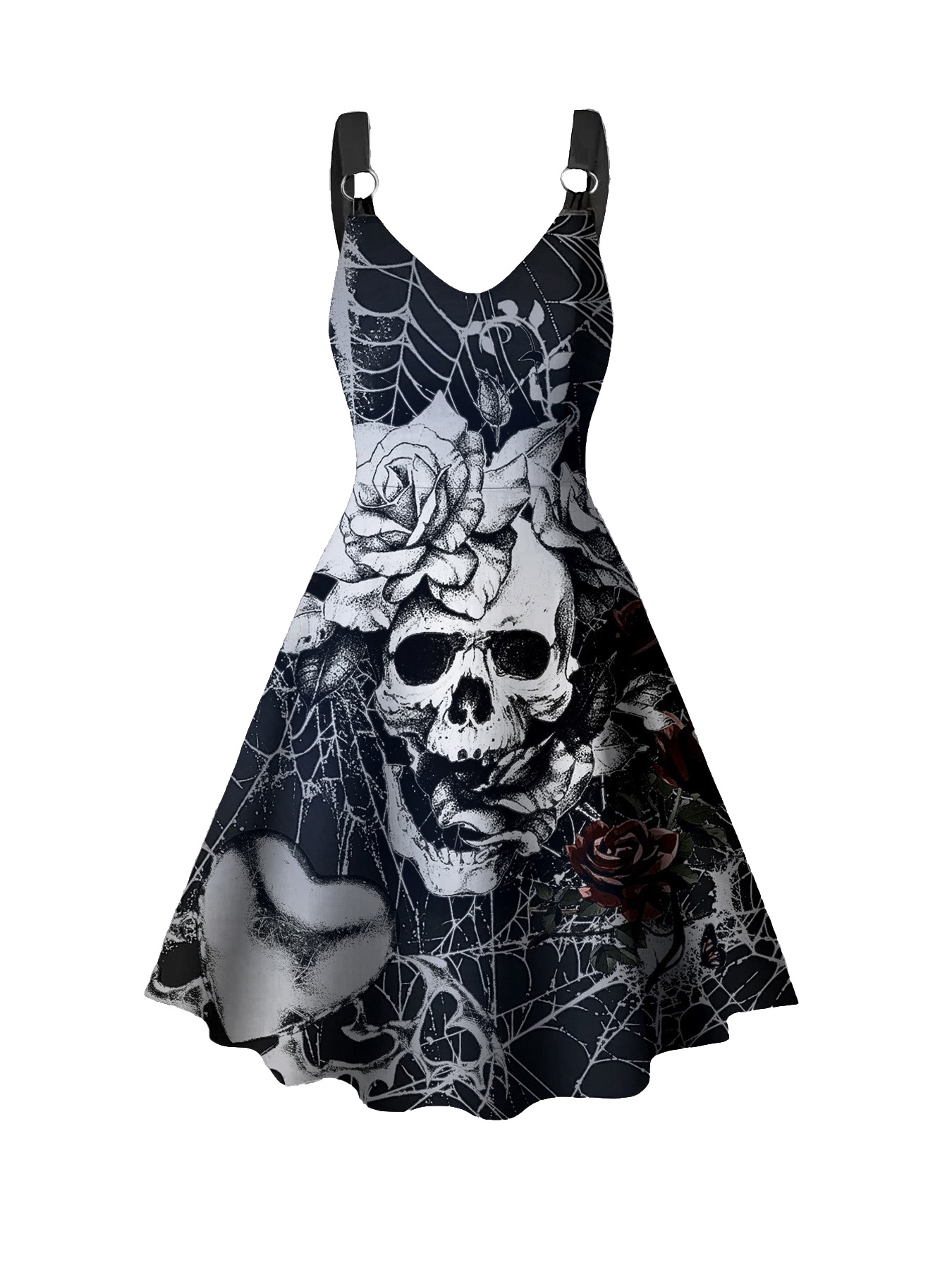 Sukienka gotycka punk plus siz – Summer Goth Clothing recenzja i cena