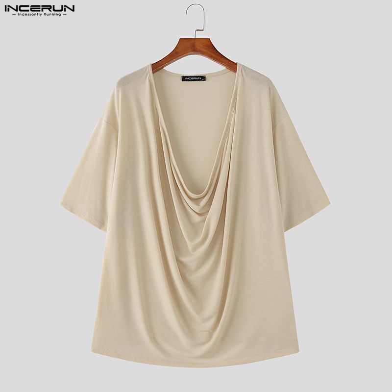 INCERUN Męska Koszulka T-shirt – Summer Clothing Colors 2026 recenzja i cena