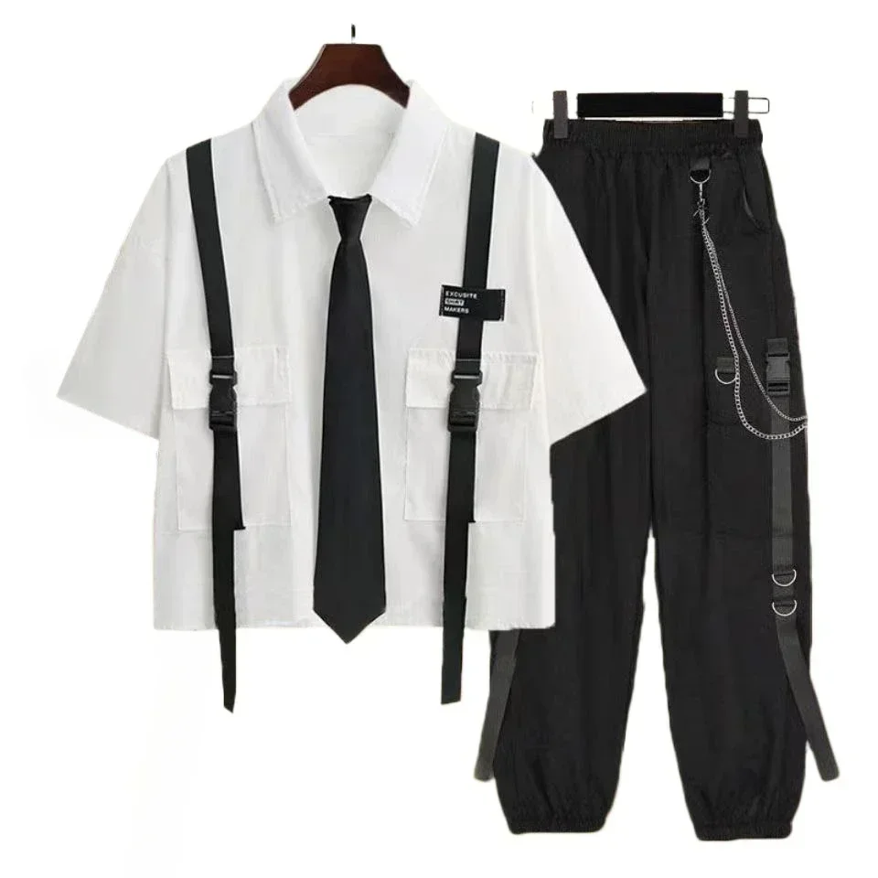 Casualowe spodnie Cargo dla ko – Summer Goth Clothing recenzja i cena
