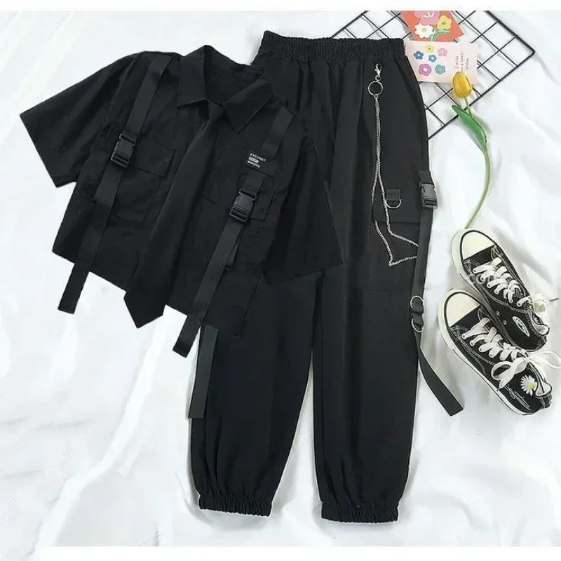 Casualowe spodnie Cargo dla ko – Summer Goth Clothing recenzja i cena