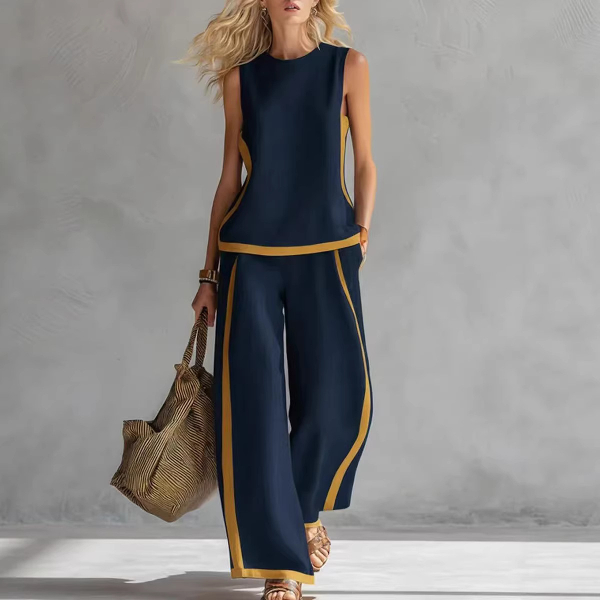Damskie lniane komplety dwuczę – Summer Linen Clothing For Women recenzja i cena