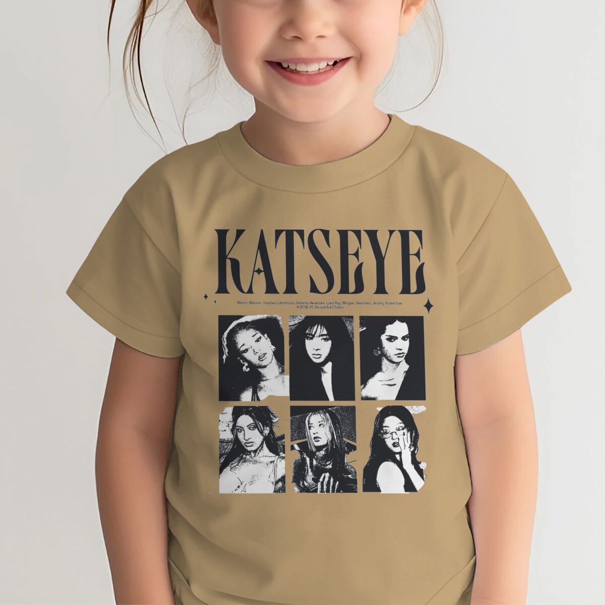 KATSEYE Print Letnie bluzki dl – Summer Clothing Toddler recenzja i cena