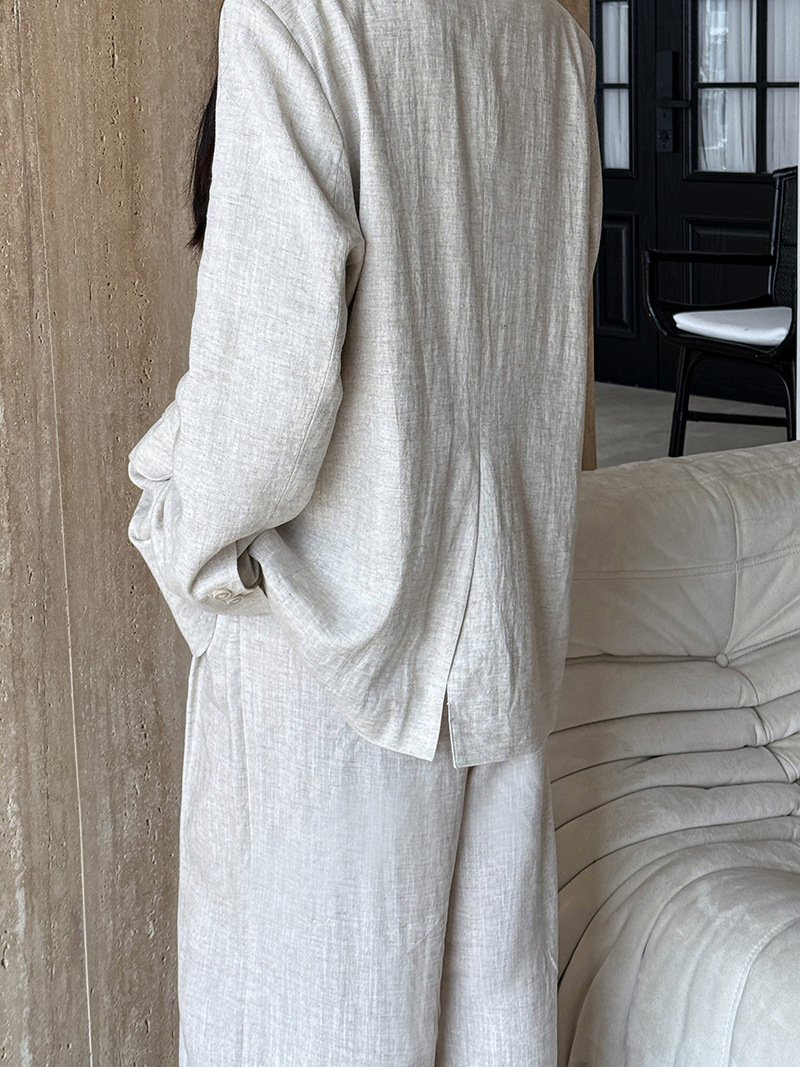 Jesienne Ekskluzywne Komplety  – Summer Linen Clothing For Women recenzja i cena