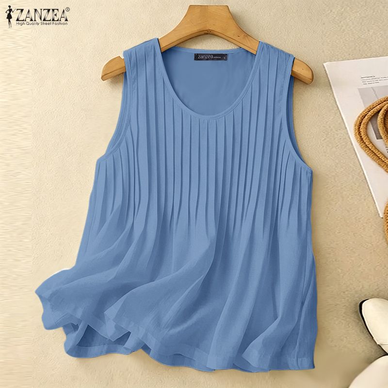 ZANZEA Damska Letnia Bluzka na – Summer Clothing Plus Size Women recenzja i cena