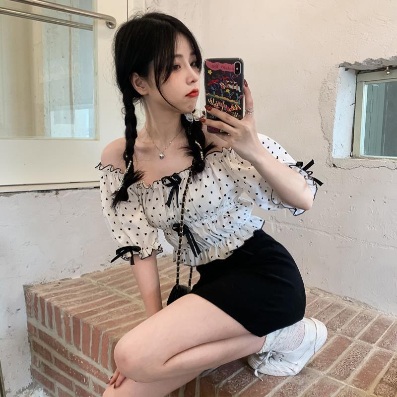 Bluzki damskie Summer French P – Crop Blouse Linen recenzja i cena