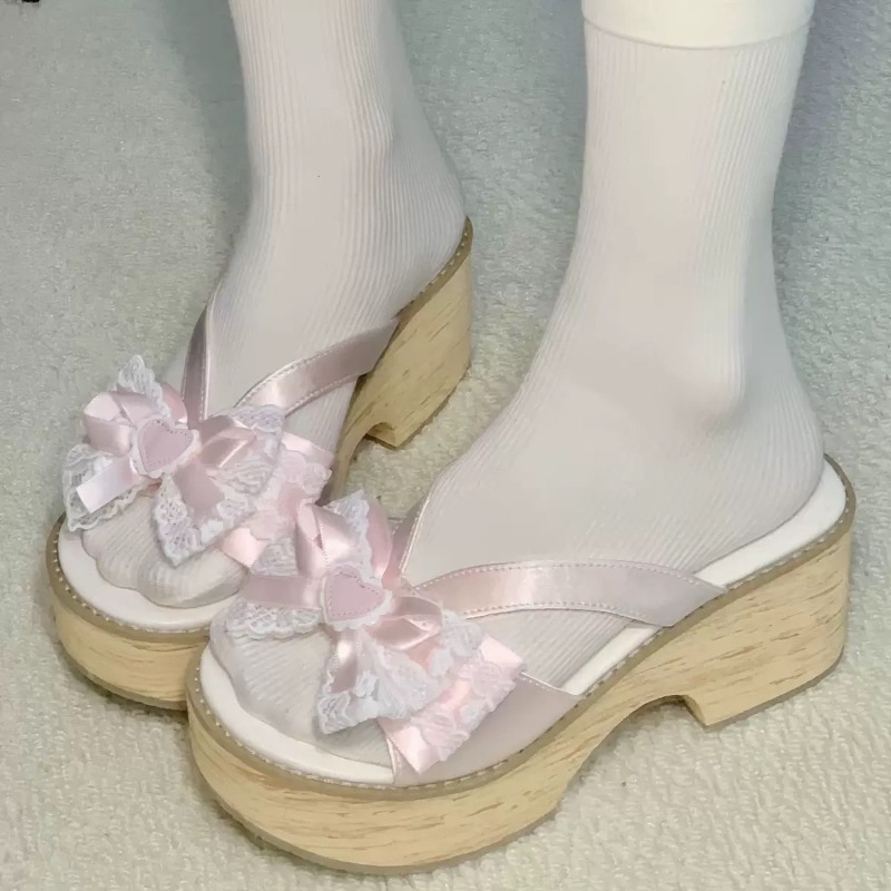 Słodkie Klapki na Platformie z – Summer Japanese Clothing recenzja i cena