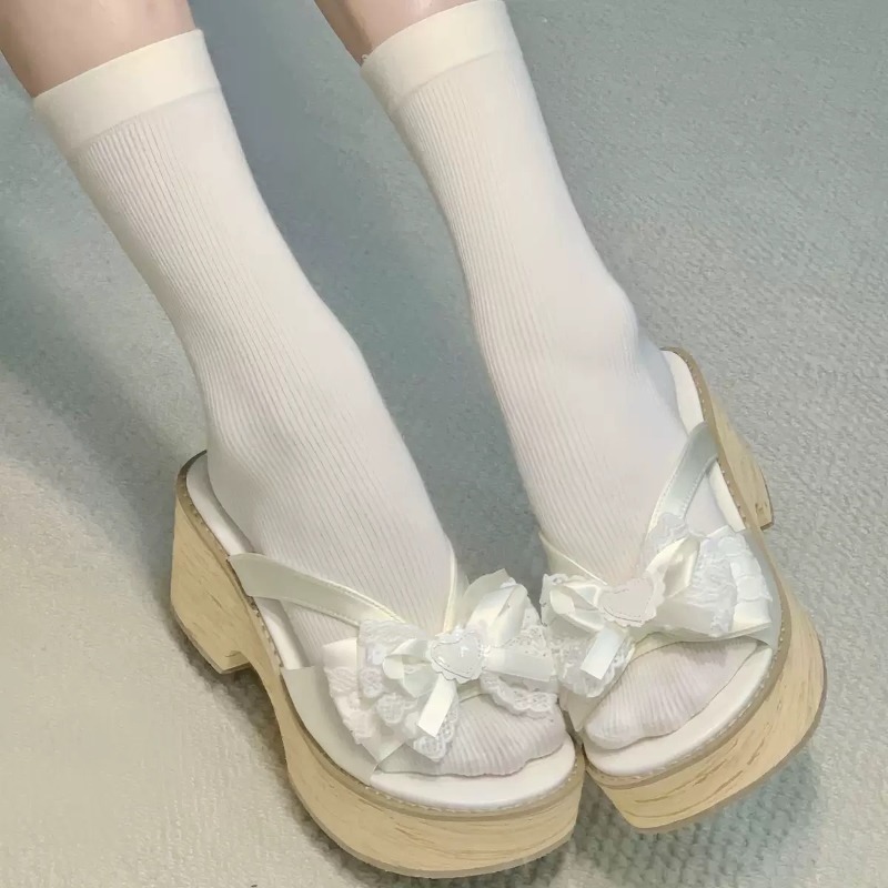 Słodkie Klapki na Platformie z – Summer Japanese Clothing recenzja i cena