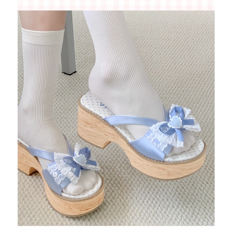 Słodkie Klapki na Platformie z – Summer Japanese Clothing recenzja i cena