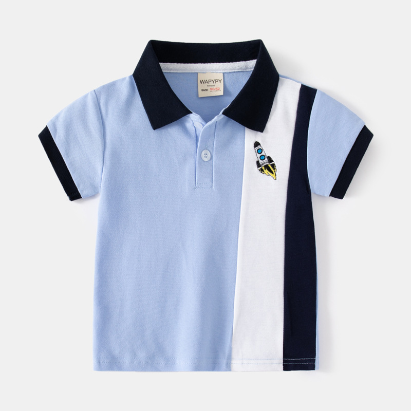 Baby Boy Toddler Polo Shirts f – Summer Clothing Toddler recenzja i cena