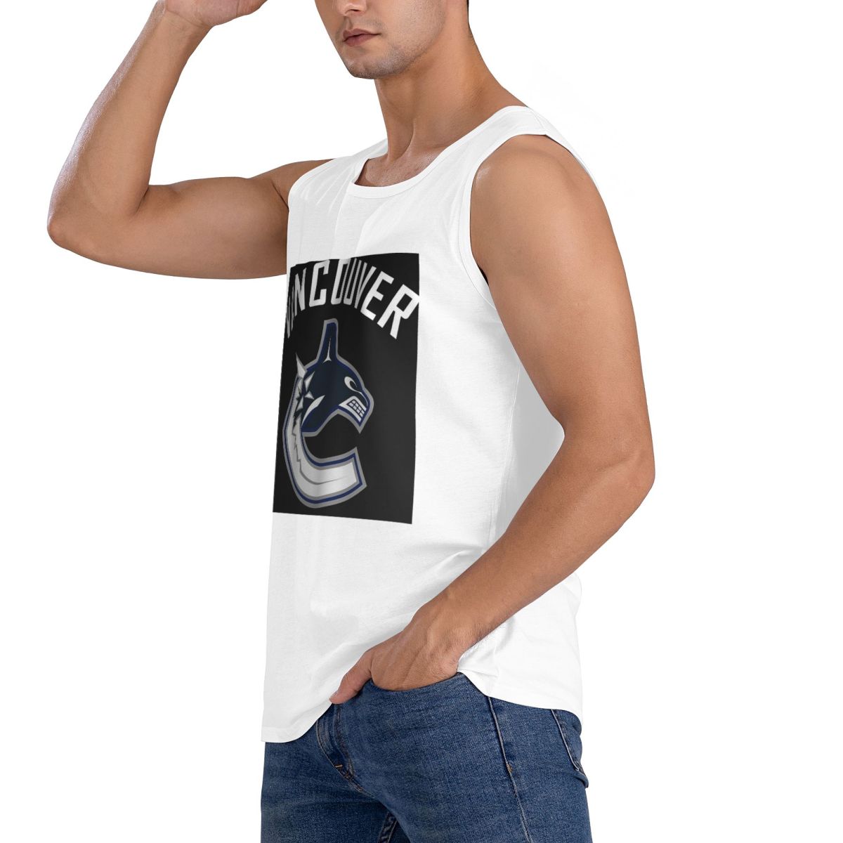 Koszulka bez rękawów męska Van – Summer Clothing Essentials Men recenzja i cena