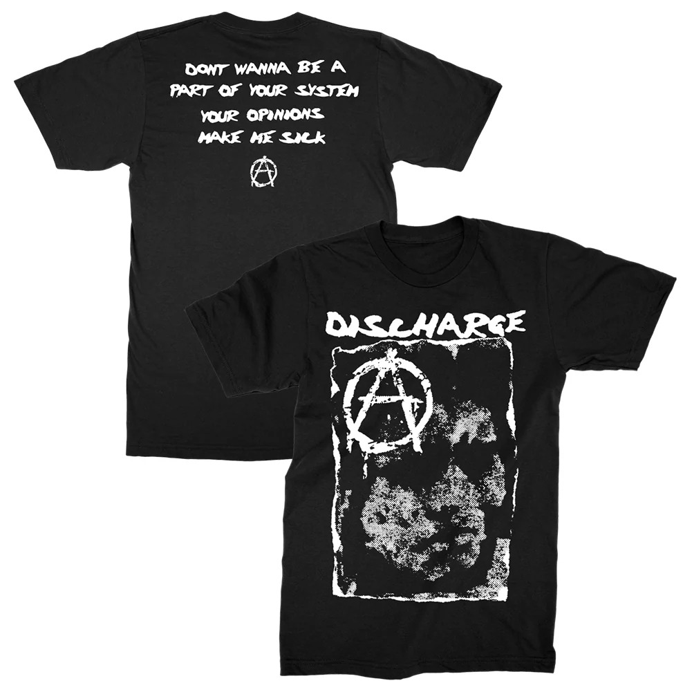 Koszulka Uk Discharge Hear Not – Summer Clothing Uk Men recenzja i cena