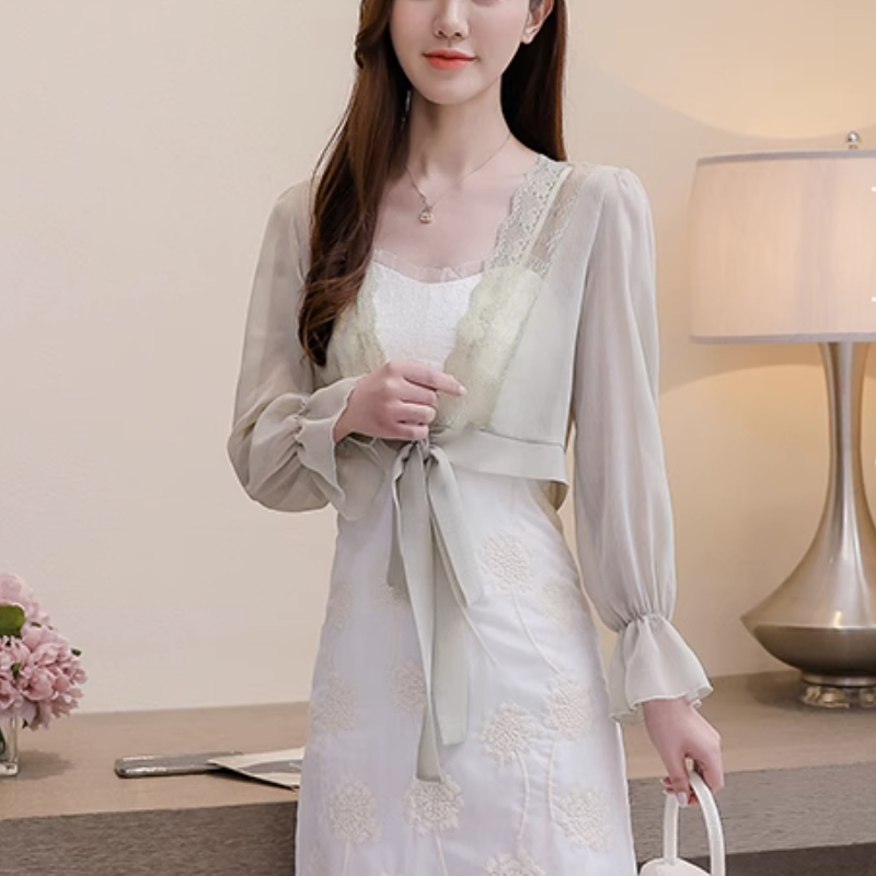 Słodkie bluzki damskie rozszer – Crop Blouse Linen recenzja i cena
